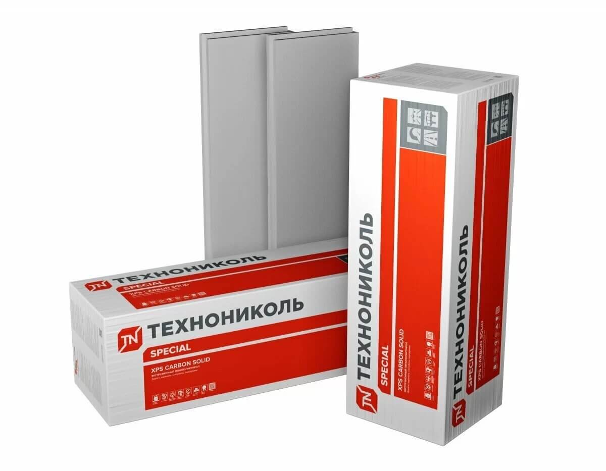 Экструзионный пенополистирол (XPS) ТЕХНОНИКОЛЬ Carbon Solid 500 2400х600х40  мм, L-кромка, тип А, 10 шт купить в ТЕХНОНИКОЛЬ в Сыктывкаре, отзывы,  характеристики, цена